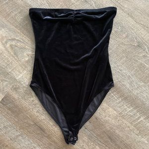 Forever 21 Velvet Bodysuit